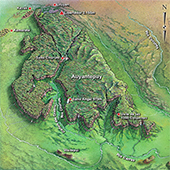 Mapa Tepuys